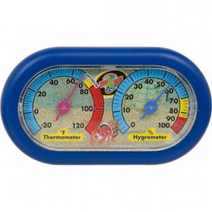 Zoo Med Hermit Crab Dual Thermometer & Humidity Gauge - Pet Totality