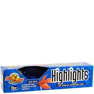 Zoo Med Highlights Incandescent Bulb Blue 15W - Pet Totality