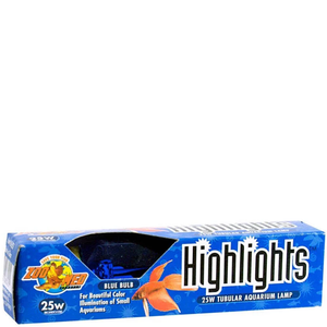 Zoo Med Highlights Incandescent Bulb Blue 25W - Pet Totality