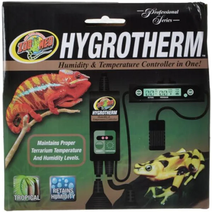 Zoo Med Hygrotherm Thermostat And Humidistat 2 In 1 - Pet Totality