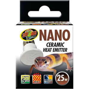Zoo Med Nano Ceramic Heat Emitter 25 Watt - Pet Totality