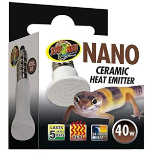 Zoo Med Nano Ceramic Heat Emitter 40 Watt - Pet Totality