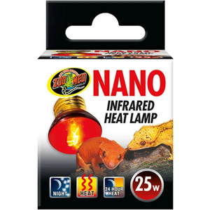 Zoo Med Nano Infrared Heat Lamp 25 Watt - Pet Totality