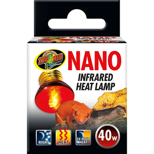 Zoo Med Nano Infrared Heat Lamp 40 Watt - Pet Totality