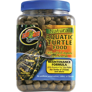 Zoo Med Natural Aquatic Turtle Food Maintenance Formula 6.5Oz - Pet Totality