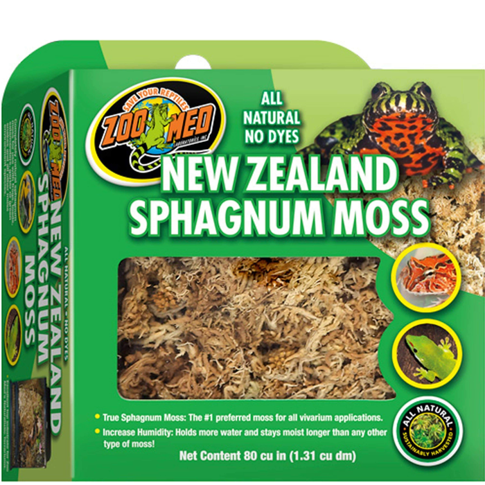 Zoo Med New Zealand Sphagnum Moss 80 Cu/In