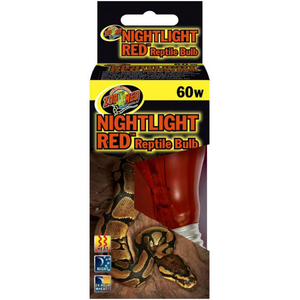Zoo Med Nightlight Red Reptile Bulb 60W - Pet Totality