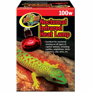 Zoo Med Nocturnal Infrared Heat Lamp 100W - Pet Totality