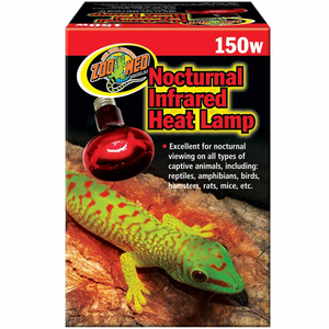 Zoo Med Nocturnal Infrared Heat Lamp 150W - Pet Totality