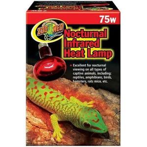 Zoo Med Nocturnal Infrared Heat Lamp 75W - Pet Totality