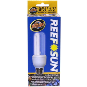 Zoo Med Reef Sun Mini 50/50 Compact Fluorescent 10W 5In - Pet Totality