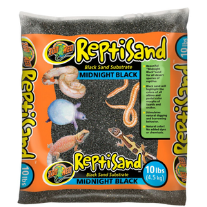 Zoo Med Reptisand Midnight Black 10Lb - Pet Totality