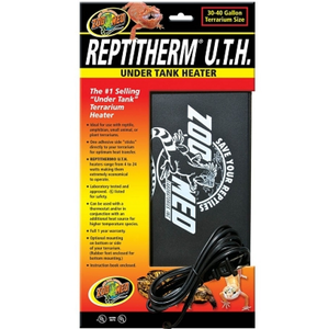 Zoo Med Reptitherm Under Tank Heater 30-40Gal 8X12 - Pet Totality