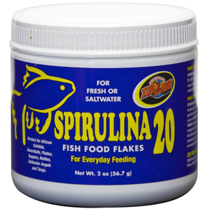 Zoo Med Spirulina 20 Flake Food 2Oz - Pet Totality