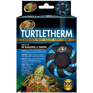 Zoo Med Turtletherm Aquatic Turtle Heater 100Watt - Pet Totality
