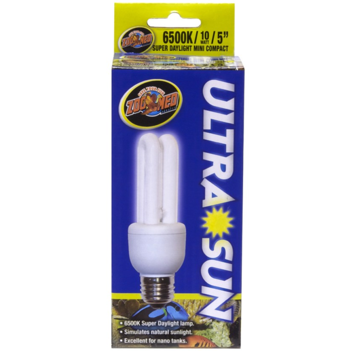 Zoo Med Ultra Sun Mini Daylight Compact Fluorescent 10W 5In