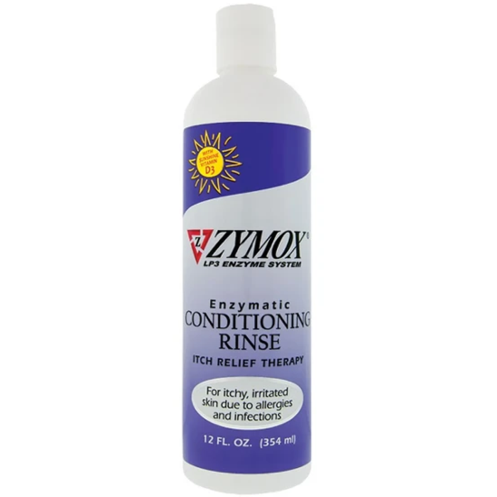 Zymox Enzymatic Conditioning Rinse Itch Relief Therapy 12Oz