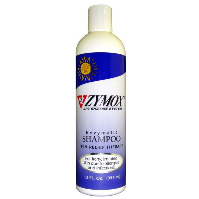 Zymox Enzymatic Shampoo Itch Relief 12Oz
